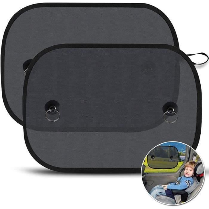 Rideaux Magnétiques Voiture XCBYT - Lot 4 Pièces - Protection UV Et Intimité - Aimants Forts - 80x50cm