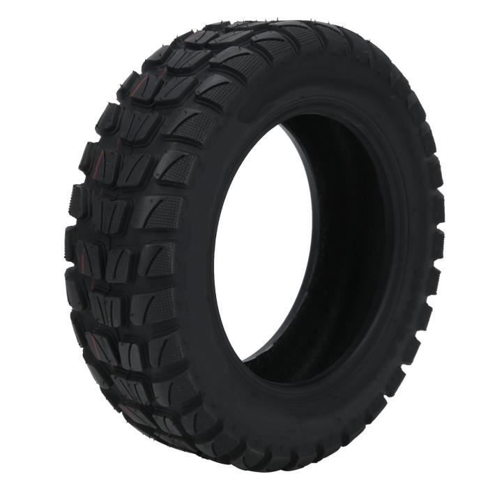 Pneu Sans Chambre à Air 90/65-6,5 – Lot De 1, Caoutchouc Noir, Épais Et Durable Pour Trottinette Ou Petit Véhicule
