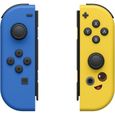 Paire de manettes Joy-Con Bleu & Jaune pour Nintendo Switch • Édition Fortnite + Pack "Force Féroce" (Code) + 500 V-Bucks (Code)-1