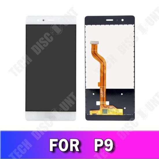 Écran LCD + Vitre Tactile Pour Huawei P9 Lite 2017 - Kit De Remplacement Noir Complet Avec Outils, Neuf Sous Blister