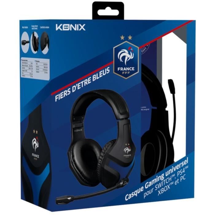Casque Micro Gaming Konix Filiaire Ps4 - WIKI High Tech Provider