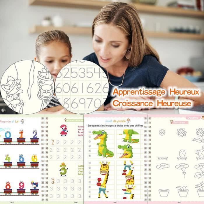 18PCS Cahiers Calligraphes Français Set,Cahier Ecriture Enfants avec 4 Cahier  Calligraphie Réutilisable 2 Stylo Magique 10 Recharges - Cdiscount  Beaux-Arts et Loisirs créatifs