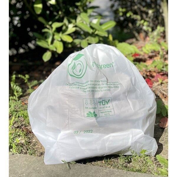 SAC POUBELLE BIODÉGRADABLE BLANC 130L (40µ) 100