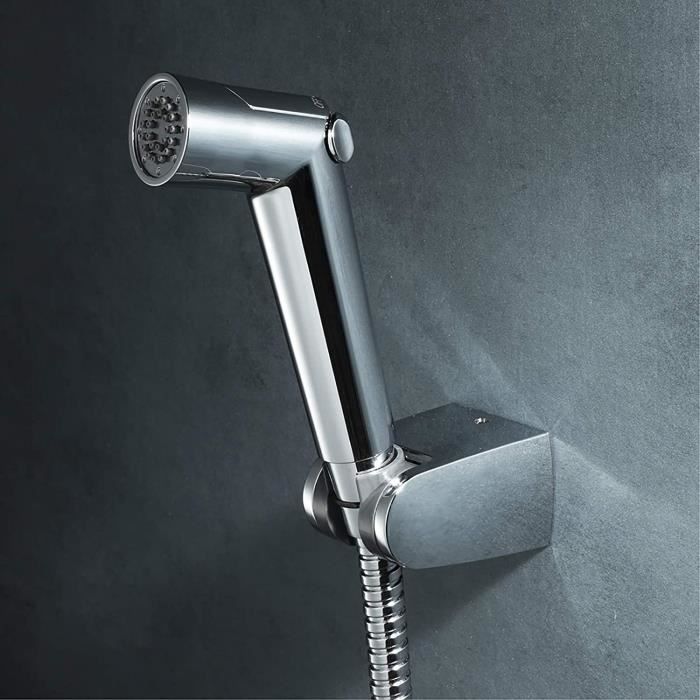 Kit Douchette WC Hygiène ABS Pulvérisateur de Bidet à Main Montage Mural  Toilette Bidet Spray Set avec 1.5M Tuyau et ABS Titula A445 - Cdiscount  Bricolage
