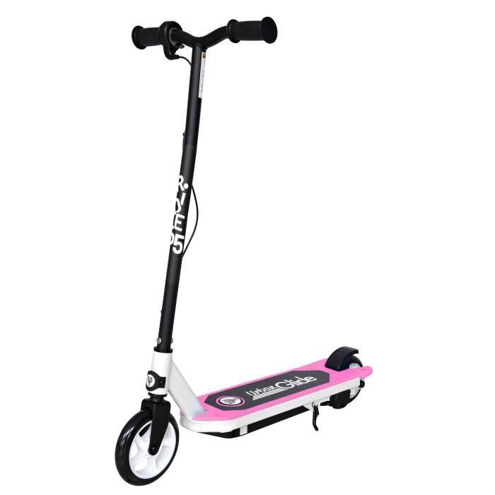 Trottinette électrique enfant Urbanglide Ride55 - Rose - Vitesse max 10km/h  - Autonomie 40min - Cdiscount Sport