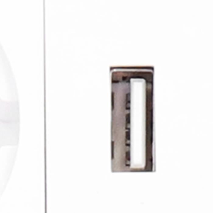 Dioche Prise électrique escamotable Prise électrique au sol Boîte de prise  pop-up intégrée Accessoires d'alimentation USB - Cdiscount Auto