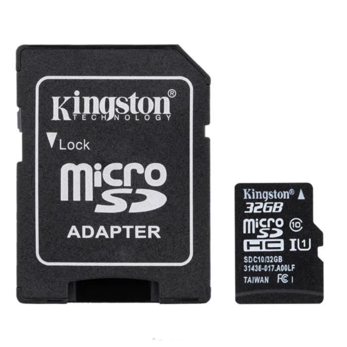 KINGSTON MicroSD 2GB + adaptateur SD - Cdiscount Appareil Photo
