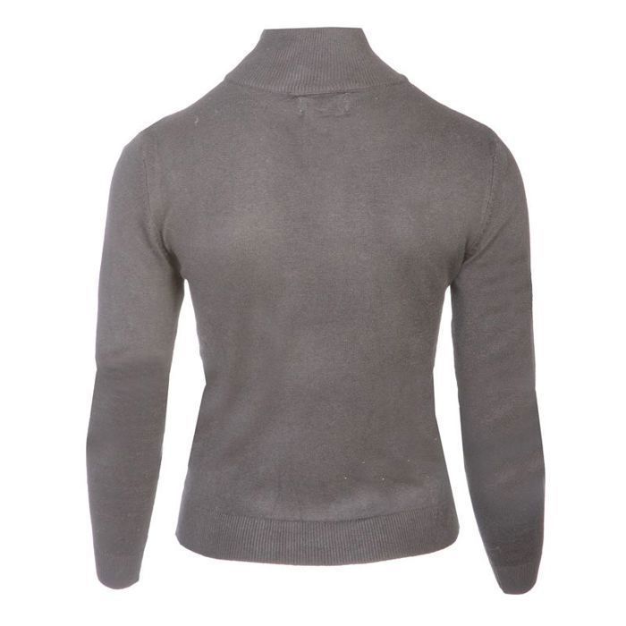 Col Cheminée Pull Burton Femme Col Roulé Sans Manches Laine BURTON