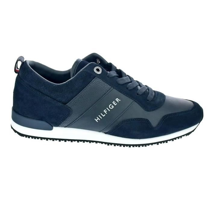 Basket tommy hilfiger homme bleu outlet