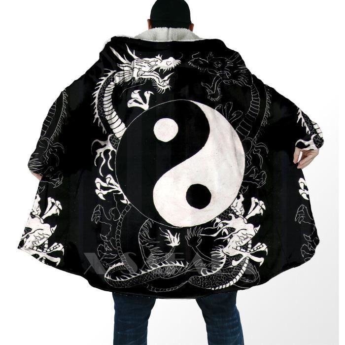 Manteau De Grossesse Chaud Épais Long à Capuche - Couverture Douce Pour Future Maman Hiver
