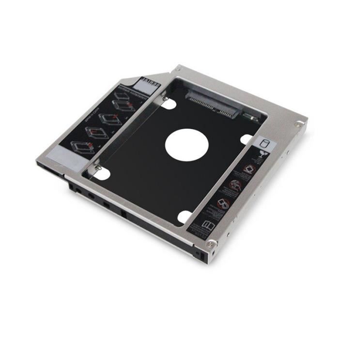 Boîtier de lecteur de disque dur Baie de lecteur optique Baie de disque dur  Support SSD - Cdiscount Informatique