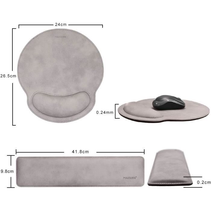 Repose Poignet Pour Clavier Et Souris, 3 In 1 Repose Poignet Pour