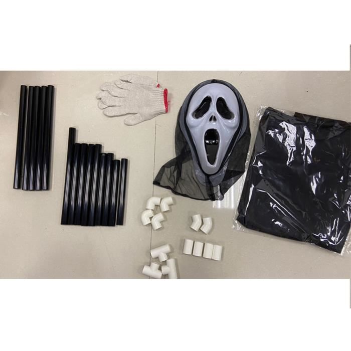 Déguisement épouvantail halloween : Costume paille homme