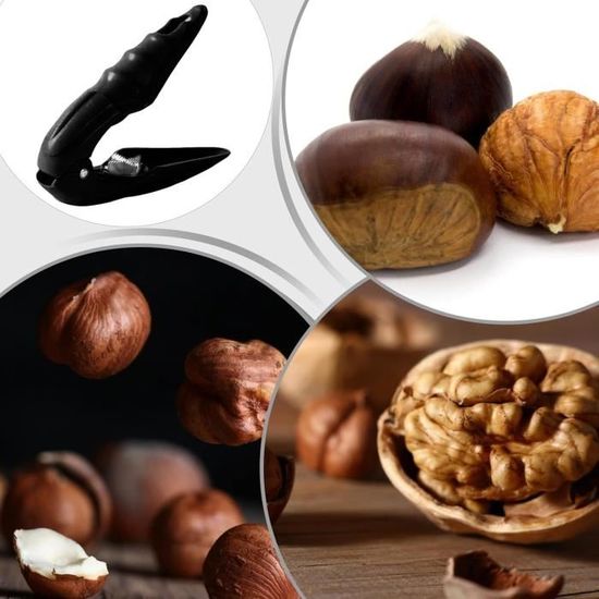 Ylnailky Outil À Couper Les Châtaignes,Décortiqueur Ergonomique Pour