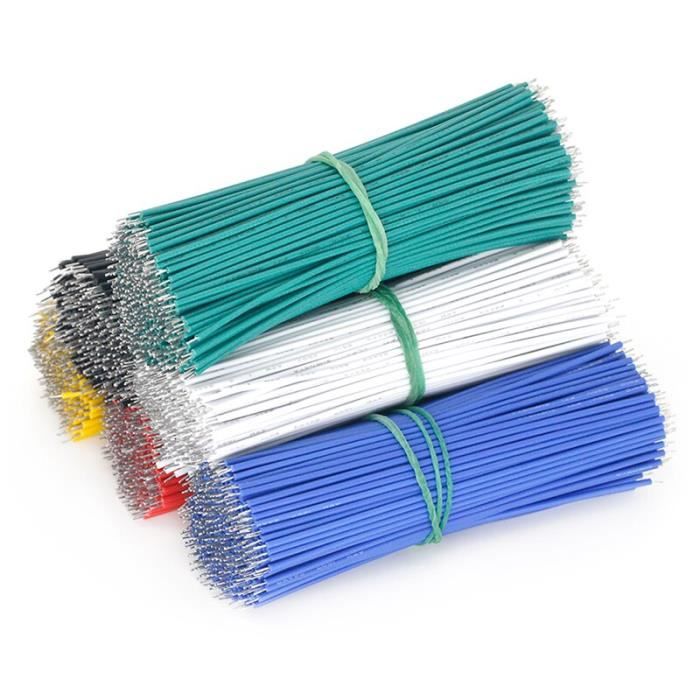 Kit 560 Fils De Câblage BOJACK Pour Breadboard - 14 Tailles De 2 à 125mm - Multicolores Avec Boîte De Rangement