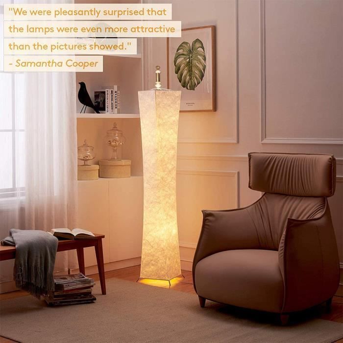 YISUN Lampadaire sur Pied Salon LED RGB Lampe d'Ambiance Lumières d'Angle  Luminosité Réglable avec Télécommande : : Luminaires et Éclairage