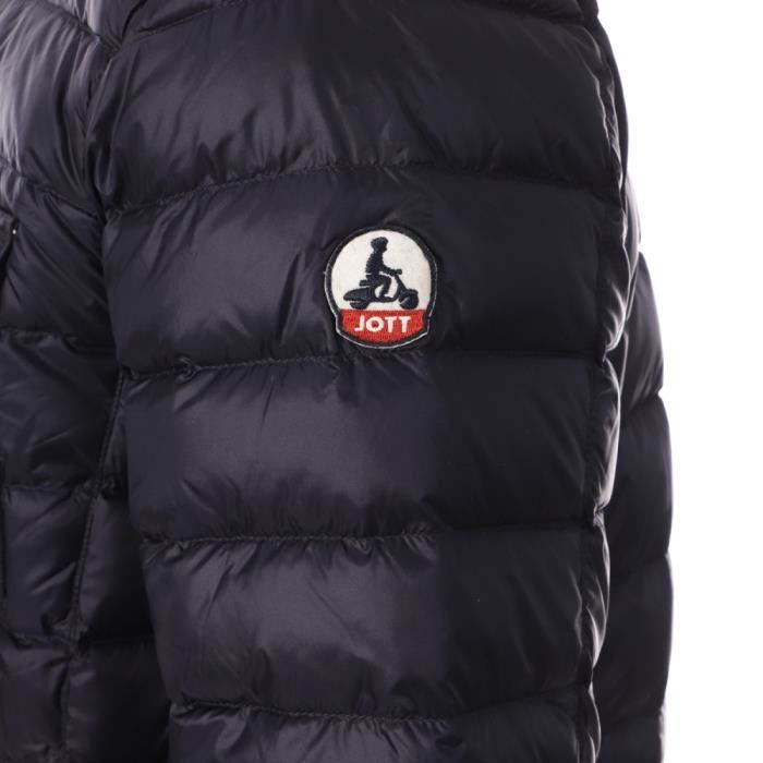Doudoune Homme JOTT Cris Marine Matiere satinee et deperlante Garnissage en plumes Bleu Cdiscount Pret a Porter
