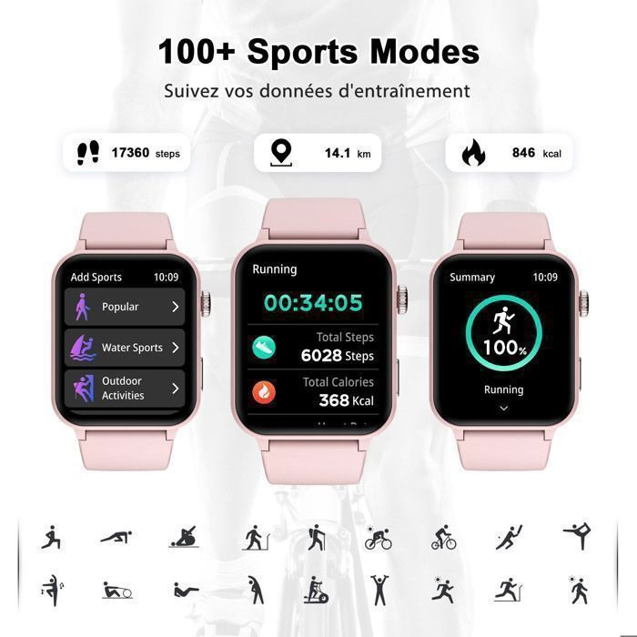 Montre bluetooth unotec hotsell fit pro avis