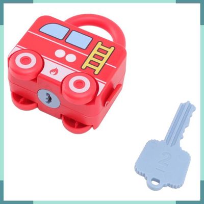 1 Set Enfants Précoces d'Apprentissage Serrures Jouets avec des Numéros de Clés Correspondant Serrures Éducatifs Déblocage Jouets pour les Garçons Filles