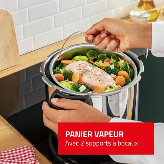 SEB Cocotte Minute 6L 圧力鍋 SEB P4620724 - Cocotte-minute ClipsoMinut' Simplicity 6 L