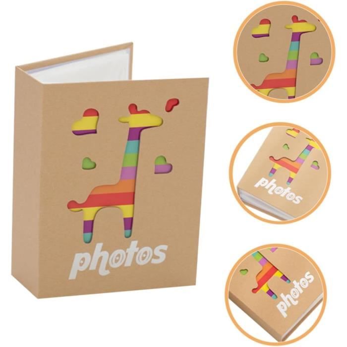 Album De Scrapbook 40 Pages - Format 7x7 Pouces (17.8x17.8 Cm) - Reliure Spirale - Plusieurs Couleurs - 3
