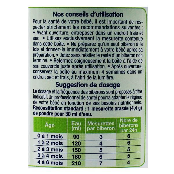 Guigoz Optipro Croissance 780g - Lait 3ème âge sans palme - Pharma360