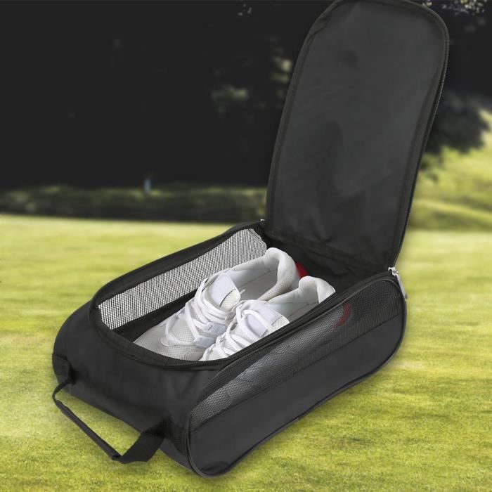 Sac De Rangement Filet Pour Chaussures De Trampoline - 3 Poches, Attaches Incluses
