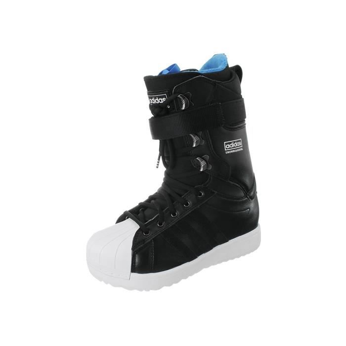 Boots de snowboard ADIDAS Superstar Noir Homme Adulte Sports d hiver Snowboard Montagne Cdiscount Sport