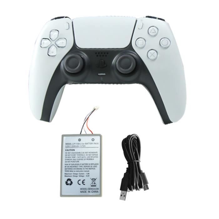 Batterie De Rechange Pour Manette PS5 DualSense - Modèle LIP1708 2000mAh, Générique Neuve