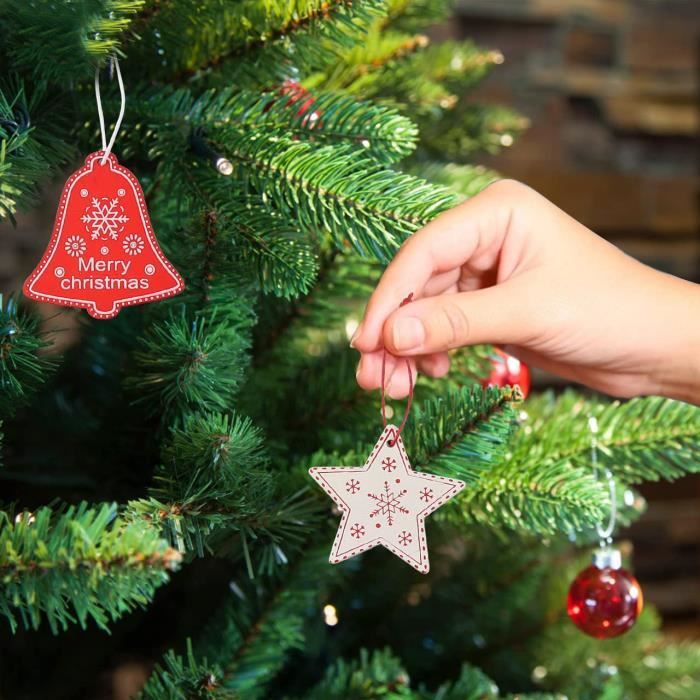 Sapins De Noël En Batonnets En Bois à Suspendre