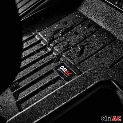OMAC Tapis De Sol 3D Pour Mazda CX-5 I (2012-2017) - Caoutchouc Antidérapant Noir - Protection Toutes Saisons