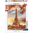 Puzzle 1000 pièces - Tour Eiffel automne - Nathan-0