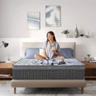 YIDATONG Matelas 160x200 cm - Ép 27cm - Ressorts Ensachés - 7 Zones -Matelas Hybride Haute Résilience - Moyenne Ferme -Hypoallergénique
