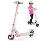 EROLLERRUN Trottinette Electrique Rose Enfant 6 a 16 Ans, Portée de 7 Km, Écran LED, Pliable Trottinettes électriques 130W à Freins Doubles