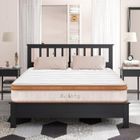 SUILONG Luxe Hybride Matelas 90x190 cm,Mémoire de Forme et 1000 Ressorts Ensachés,24cm,7 zones de confort,Mi-Ferme,Dos Apaisé