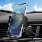 Support Téléphone Voiture - Toproduits® - Rotatif 360° - Compatible iPhone/Samsung - Silicone Noir