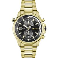 BOSS Montre Chronographe à Quartz pour Homme avec Bracelet en Acier Inoxydable doré - 1513932