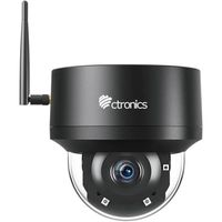 Ctronics 5MP Dôme Caméra Surveillance Extérieure WiFi 2.4/5GHz Vision Nocturne IR 30M Suivi Auto Détection Humaine Audio