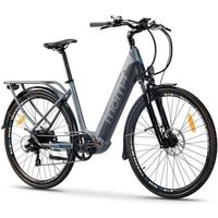 MOMA BIKES - Vélo de ville électrique VAE - 28" PRO - SHIMANO - 7 Vitesses - Freins à disques hydrau - Batterie Ion Lit - 48V - 13Ah