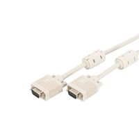 Câble NELBO VGA (mâle) vers VGA (mâle), D-SUB vers D-SUB, 1.5 mètres, blindé, haute qualité, produit neuf
