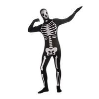 Déguisement Squelette phosphorescent adulte - RUBIES - Taille XL - Combinaison seconde peau