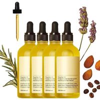 4pcs 60ml Natural Hair Growth OilVeganic Natural Hair Growth OilRosemary Oil for Hair Growth OrganicHuile Capillaire