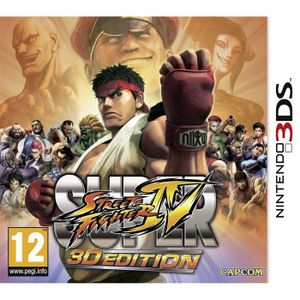JEU NEW 3DS - 3DS XL Super Street Fighter Iv - Jeu Nintendo 3DS