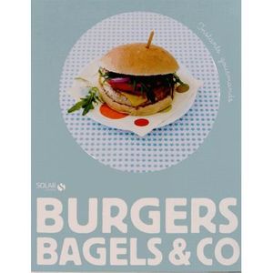 LIVRE ART DE RECEVOIR  Burgers, bagels & Co