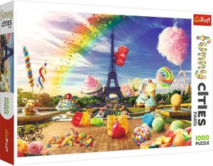 PUZZLE Puzzle, Süßes Paris, 1000 Teile, Funny Cities, Pre
