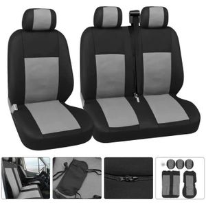 NOIR 1 Pi/èce Couvre siege Avant Grand Confort pour Trafic II Camionnette 2001//03-2014//12