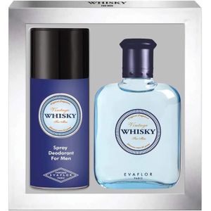 COFFRET CADEAU PARFUM Sets De Parfum Homme - Whisky • Coffret Eau Toilette 100ml + Déodorant 150ml Vaporisateur Spray Cadeau