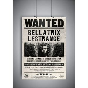AFFICHE - POSTER Poster affiche Harry Potter Bellatrix Lestrange Wa
