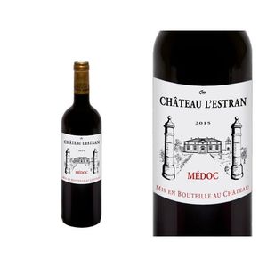 VIN ROUGE Château l'Estran 2018 Médoc - Vin Rouge de Bordeau