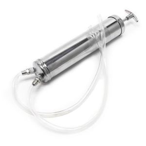 Grand tube de seringue 500ML Seringue en plastique avec bouchon  convertisseur de tube pour applicateur de colle liquide Huile Blanc -  Cdiscount Bricolage